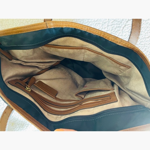 Micheal Kors Kempton Large Tote blue Bag - Picture 8 of 13